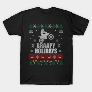 Motocross Braapy Holidays T-Shirt